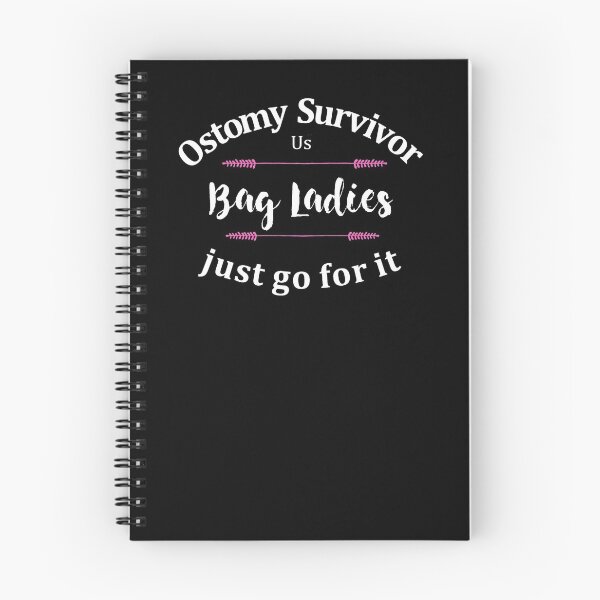 Item preview, Ostomy Survivor Ladies Go For It Colon Cancer designed and sold by wordsonly.