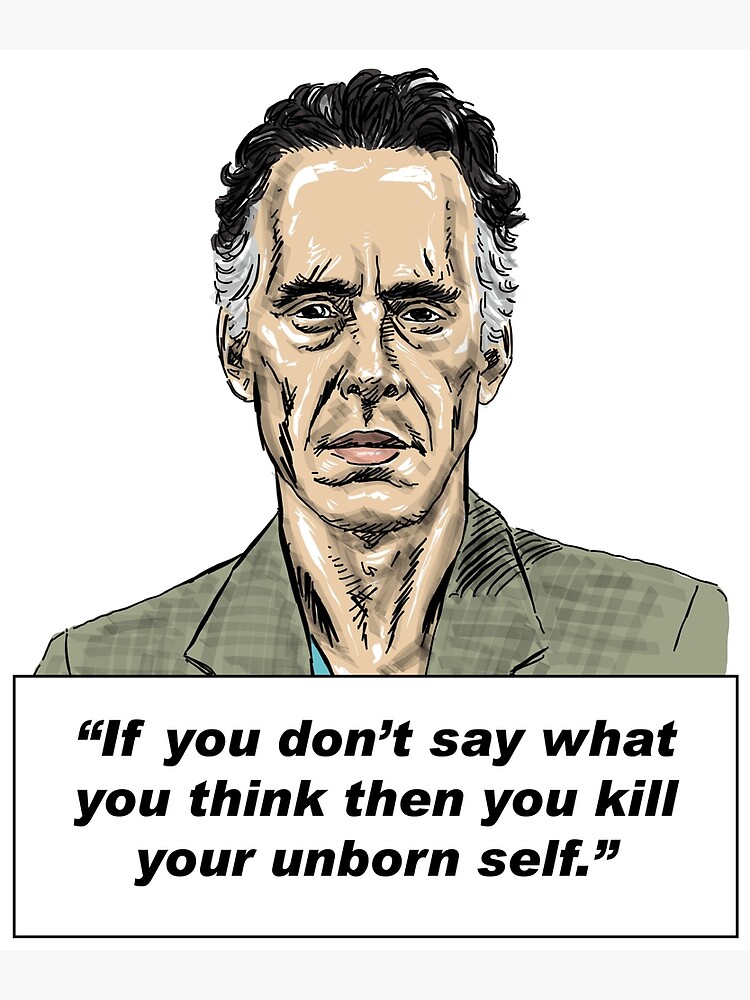 Jordan Peterson: 'If you can't say what you think, soon you won't be able  to think