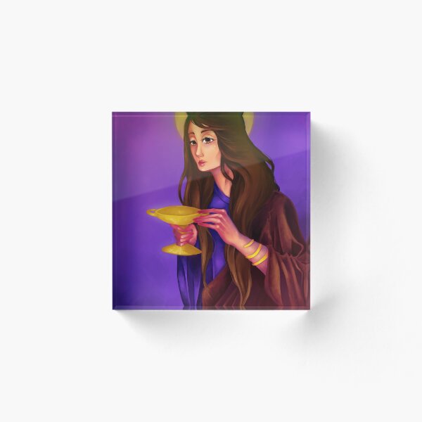 Artikelvorschau, Girl with cup and halo entworfen und verkauft von Lyriel.