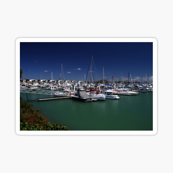 Keppel Bay Marina, Queensland, Australia. Sticker