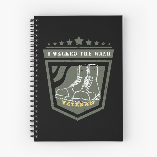 Item preview, I Walked the Walk, Combat Boots for Veterans designed and sold by Gold Wings Tees.