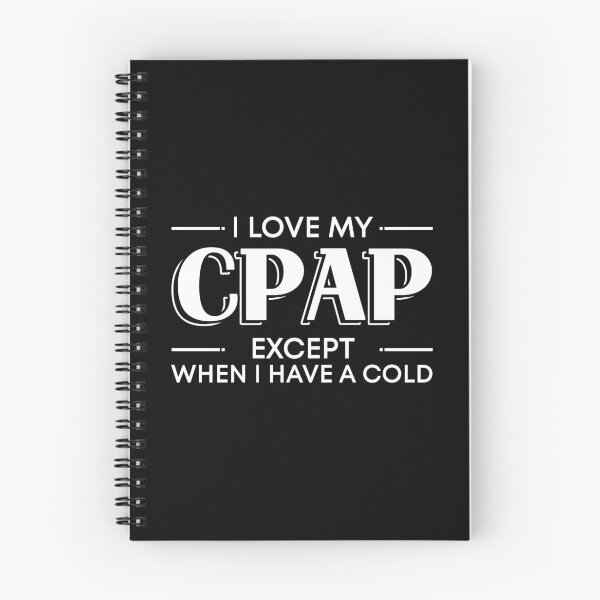 Item preview, I love my CPAP, except when I have a cold. designed and sold by Gold Wings Tees.