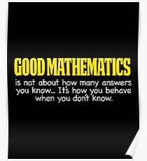 Math Posters | Redbubble