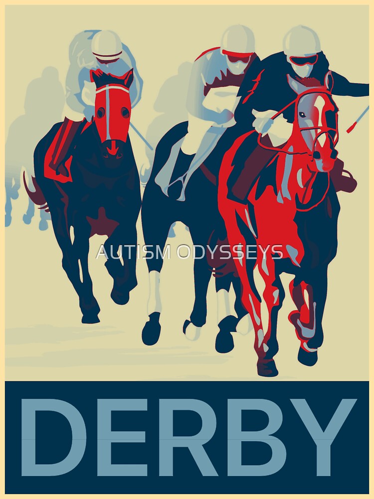 "Kentucky Derby" Sticker by Flifo20 Redbubble