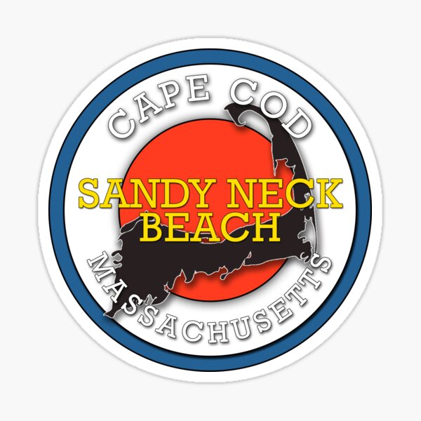 "Sandy Neck Beach Cape Cod Massachusetts" Sticker for Sale by