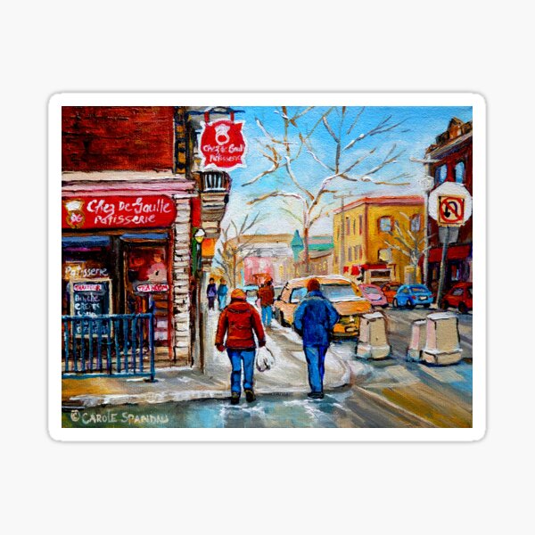 Item preview, CANADIAN PAINTINGS OF CITY SCENES AND CITY SHOPS BY CANADIAN ARTIST CAROLE SPANDAU designed and sold by Carole  Spandau.