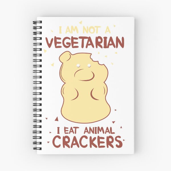 Item preview, I am not a Vegetarian I eat Animal Crackers designed and sold by Forbidden Fig  Leaf.