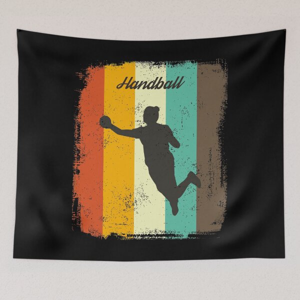 Item preview, Handball Player Retro 70s Vintage Handball Women Gift designed and sold by cgocgy.