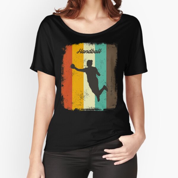 Item preview, Handball Player Retro 70s Vintage Handball Women Gift designed and sold by cgocgy.