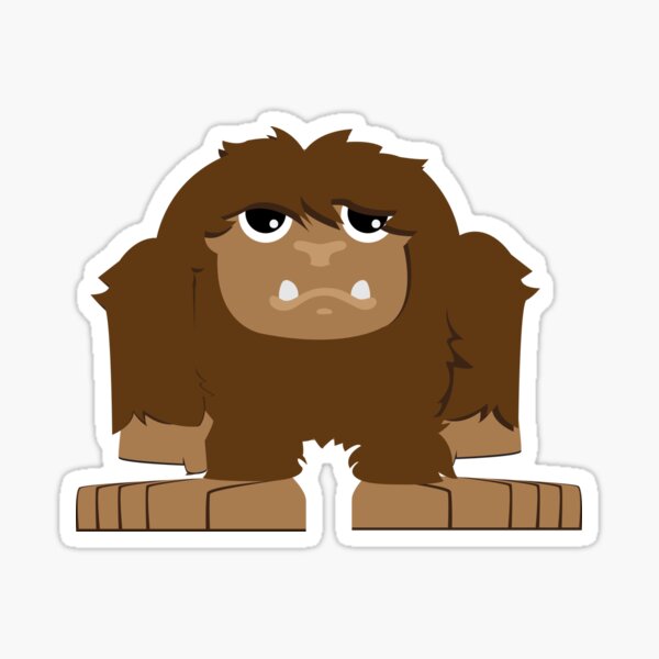 Cute Bigfoot Sticker