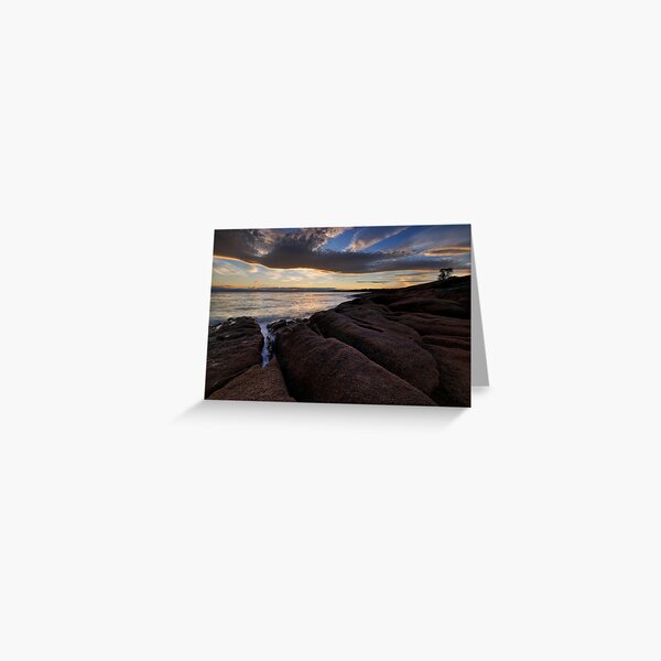 Sundown on Honeymoon Greeting Card