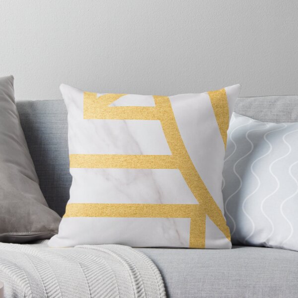 Item preview, Geometry Bold Lines Gold Marble designed and sold by Alpha-design.