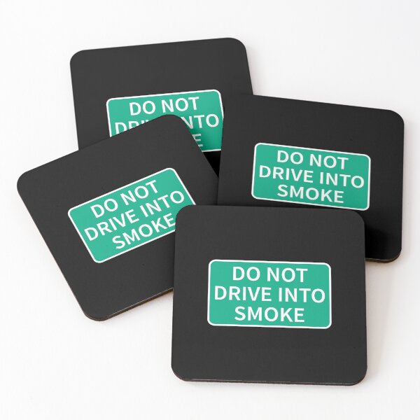 Item preview, Do not drive into smoke Oklahoma Turnpike Sign designed and sold by Gold Wings Tees.