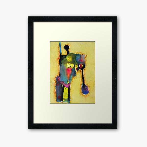 the height of labour Framed Art Print