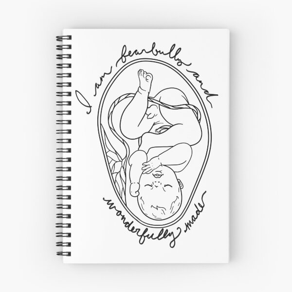 Item preview, I Am Fearfully and Wonderfully Made designed and sold by TheArtOfBirth.