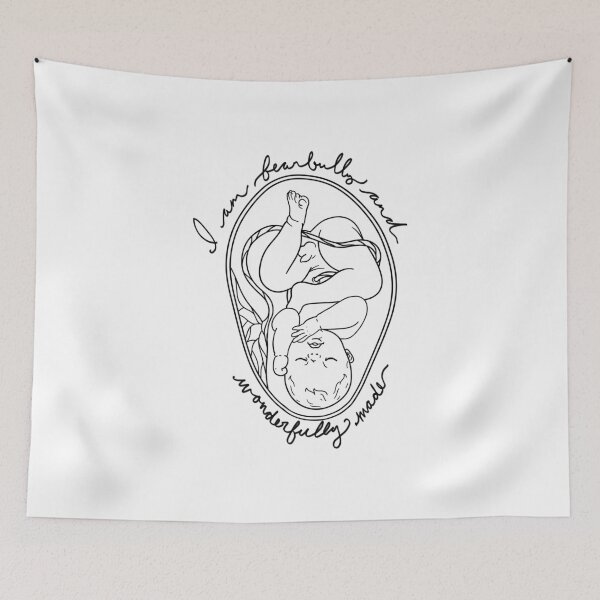 Item preview, I Am Fearfully and Wonderfully Made designed and sold by TheArtOfBirth.