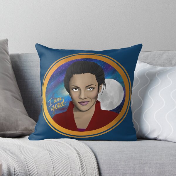 I Am Good | Martha Jones Throw Pillow