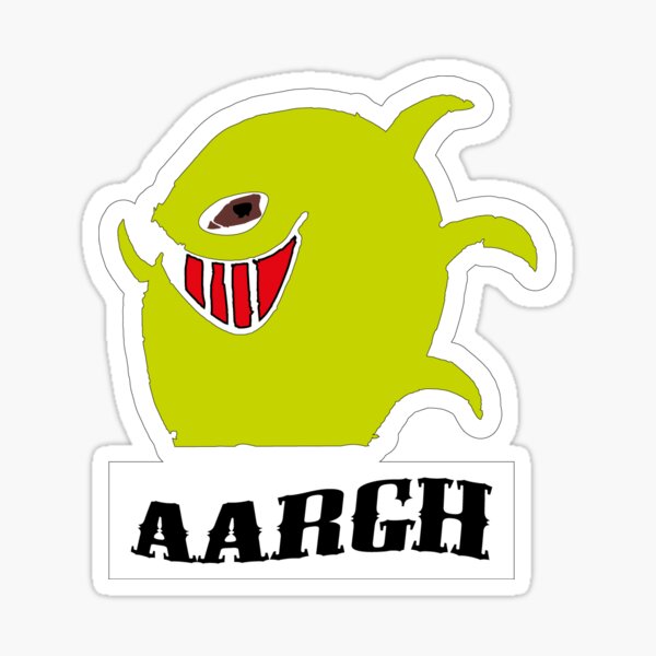 aargh Sticker