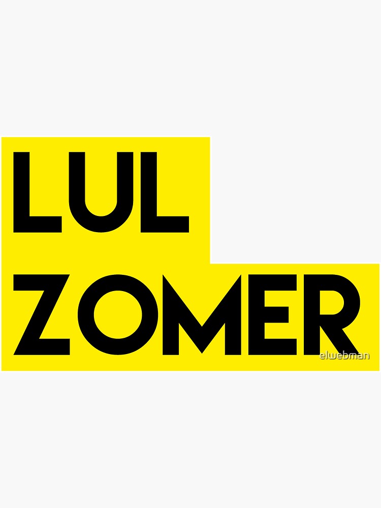 Thumbnail 3 of 3, Sticker, lul zomer designed and sold by elwebman.