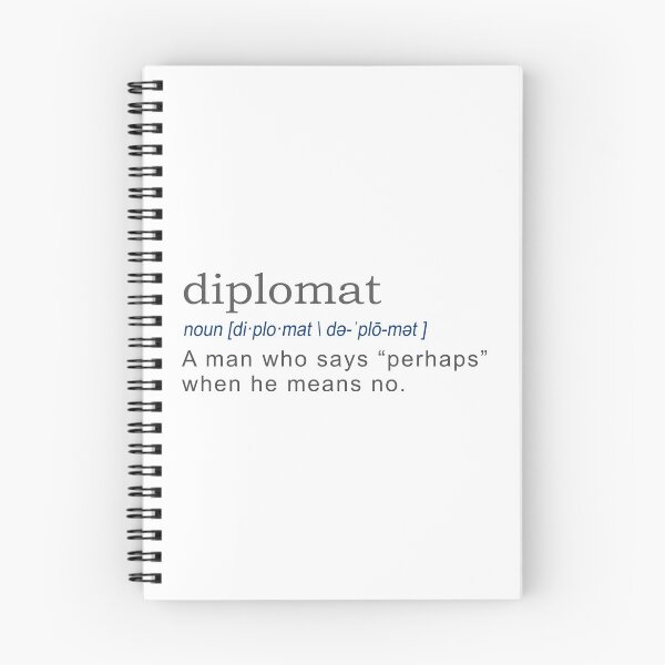 Item preview, Diplomat Funny Gift Definition on white designed and sold by LGamble12345.