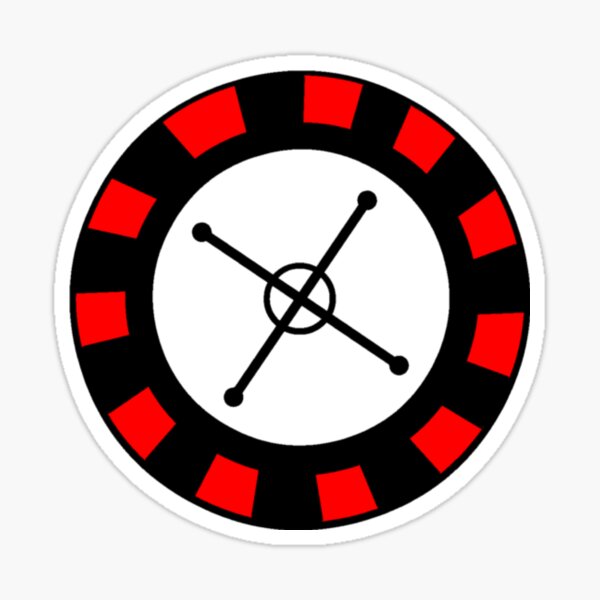 Casino Roulette Wheel Stickers for Sale