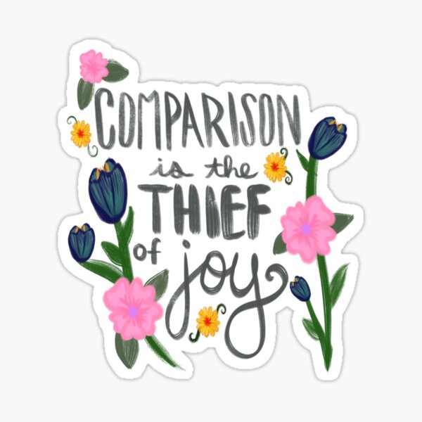 Comparison is the thief of joy! - Dear Teenage Me