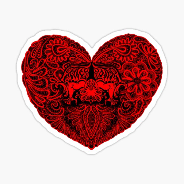 Cthulu Lace Sticker