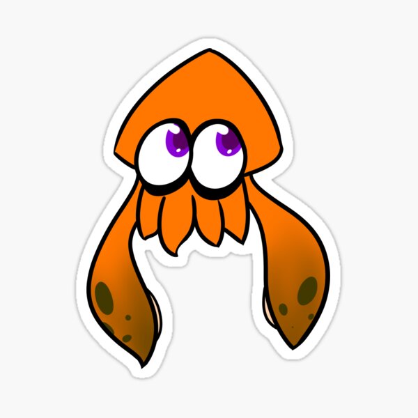 Item preview, Squiddo - Orange designed and sold by squirrelsphere.