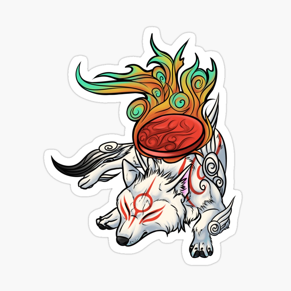 Okami Okami Magnet or Coaster 