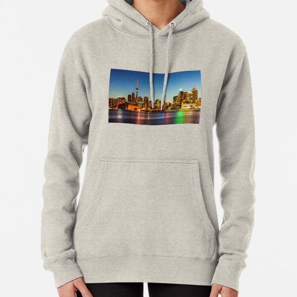 Toronto Skyline 3 Pullover Hoodie