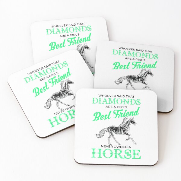 Item preview, Horses Are A Girl's Best Friend, Not Diamonds designed and sold by perfectpresents.
