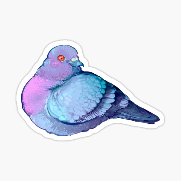 Rat Bird (textless) Sticker
