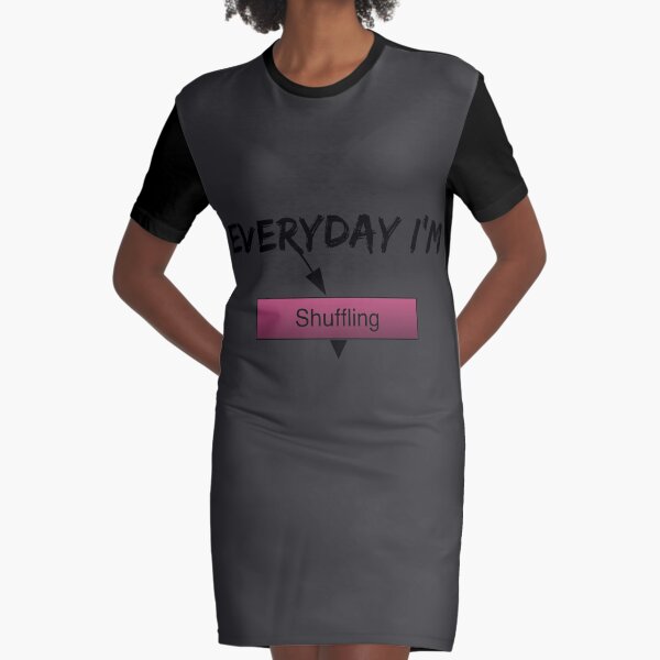 Mad Over Shirts Everyday Im Shuffling Unisex Premium Tank Top