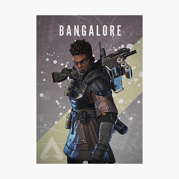 Bangalore Apex Legends Photographic Print By Longstamra Redbubble