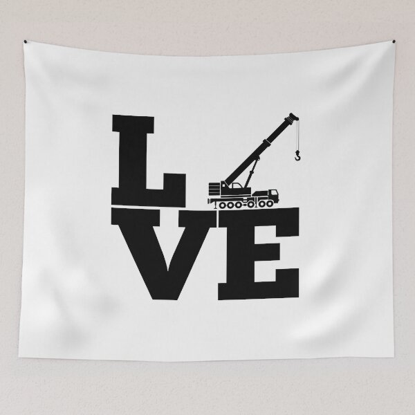 Item preview, Crane Operator Love Construction Vehicle Work Gift designed and sold by Style4You24.