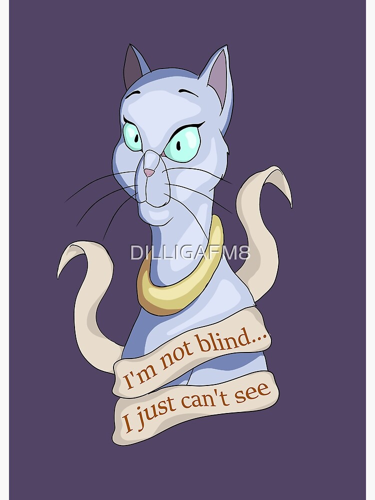 Felidae - Felicity - Blind Art Print for Sale by DILLIGAFM8