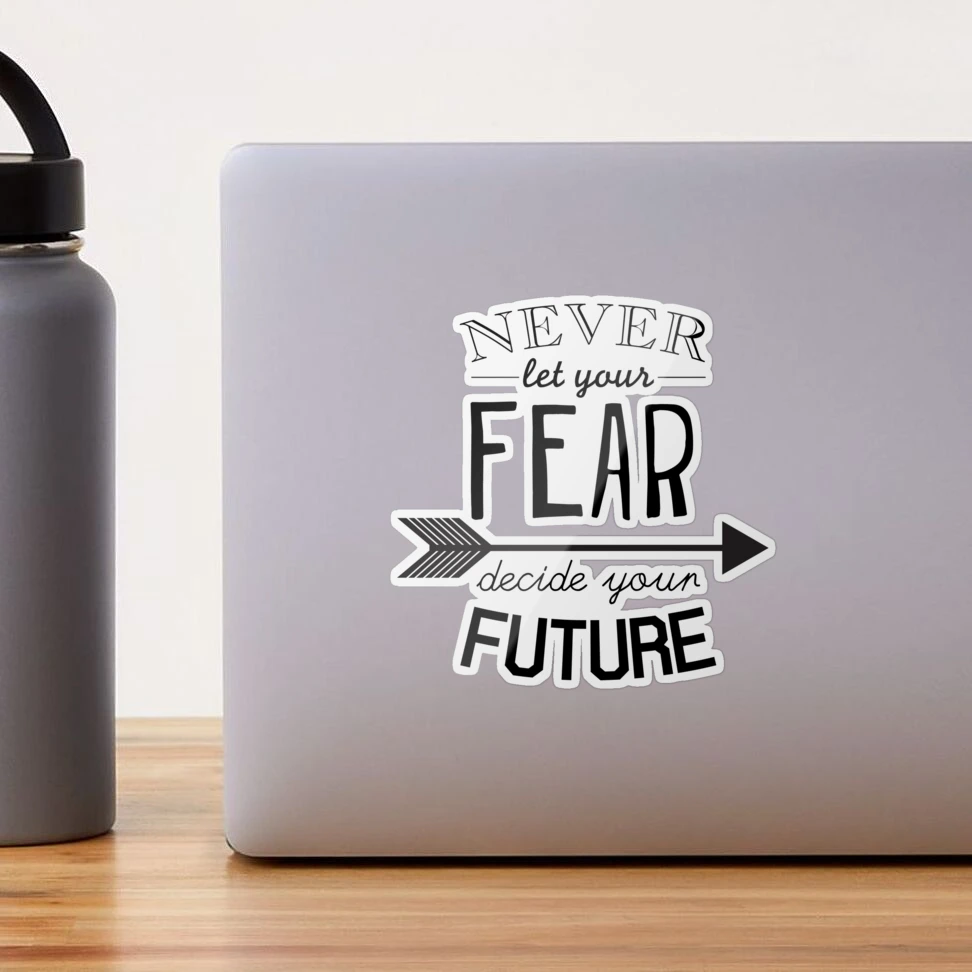 Inspirational motivational quote Sticker for Sale by alexrow