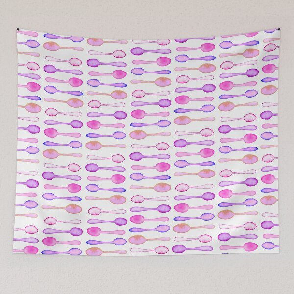 Item preview, Pink Watercolor Spoons! designed and sold by KelseyLovelle.