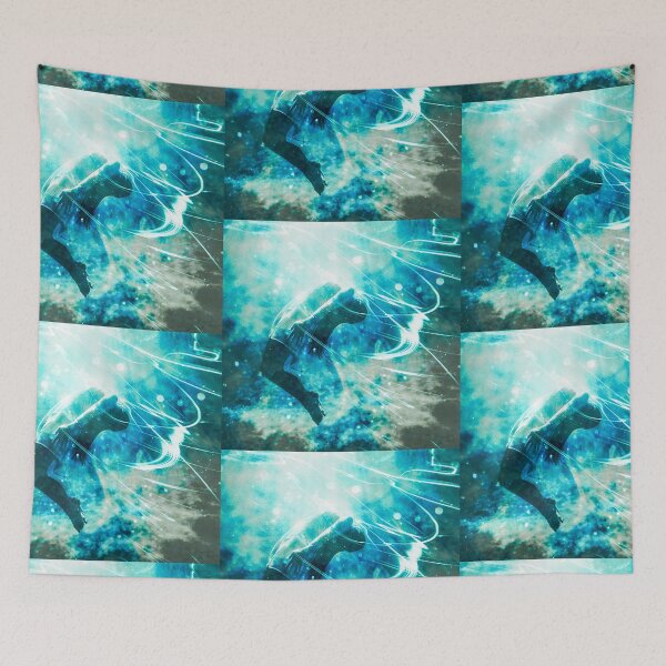Item preview, Ocean Deep Blue Water-  Turquoise Ocean Girl Underwater throw pillow designed and sold by artcascadia.