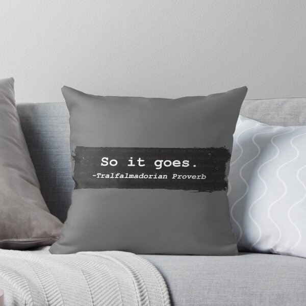 Item preview, So It Goes Kurt Vonnegut designed and sold by StudioTwentyTwo.
