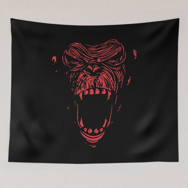 Item preview, Angry Gorilla FUNNY HORROR designed and sold by ROJOCELESTEMX.