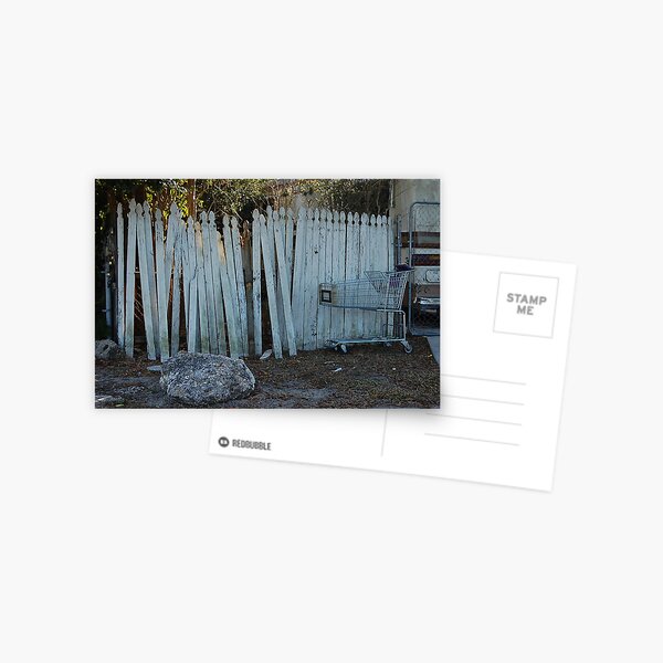 Item preview, the imperfect white picket fence. designed and sold by Amanda Huggins.