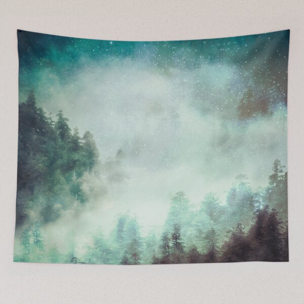 Item preview, Forest Galaxy - Stars and Space Trees designed and sold by artcascadia.