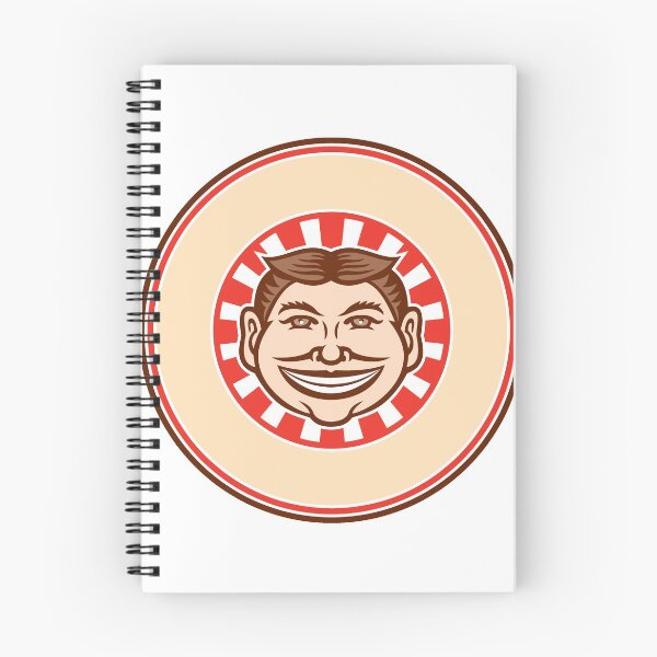 Item preview, Grinning Funny Face Mascot Circle Retro designed and sold by patrimonio.