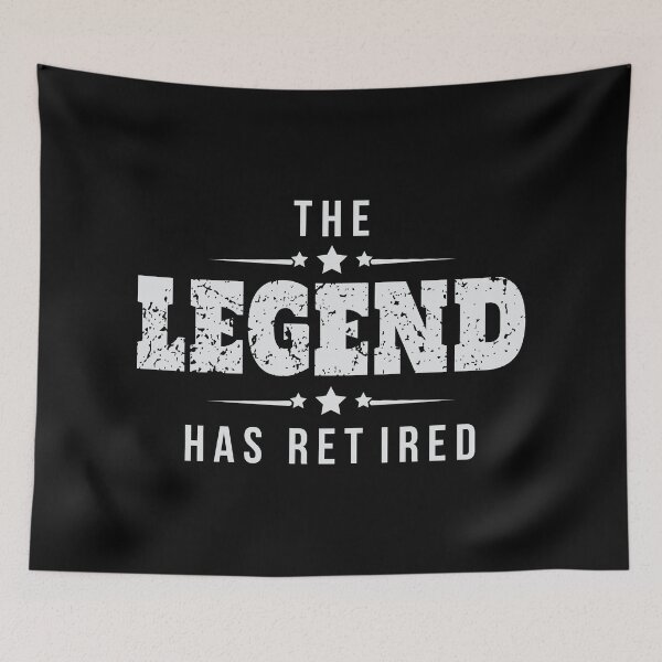 Item preview, Retirement The Legend Has Retired Birthday Gift designed and sold by haselshirt.