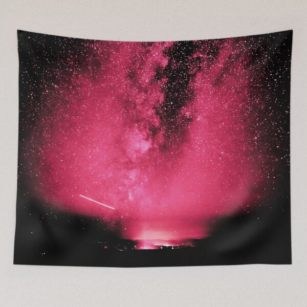 Item preview, Stars and Space Night Sky - Pink Starry Milky Way in Arizona designed and sold by artcascadia.