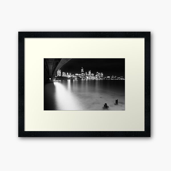 Perth Framed Art Print