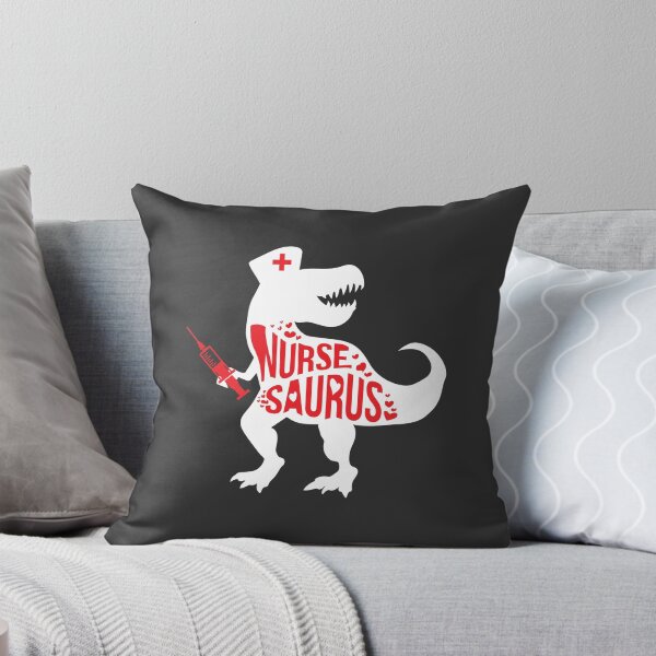 Item preview, Nursing Nurse Saurus Print designed and sold by inspiredtrend.