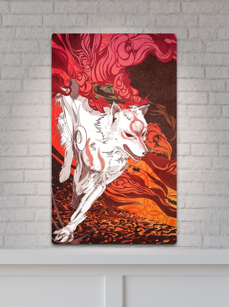 Okami' Poster, picture, metal print, paint by Ocarianya