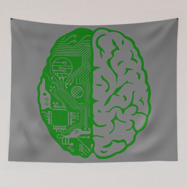 Item preview, Coding Brain in Green designed and sold by 0tdesigns.